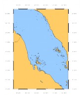 Mer Rouge - Partie Sud - De l'archipel Sawakin aux îles Hanish