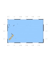 Océan Pacifique Sud - Partie Ouest