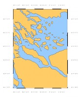 Iles Kerguelen - Golfe du Morbihan (partie Ouest)