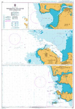 Mormugao and Panaji with Approaches