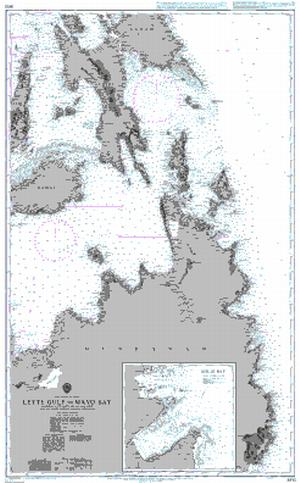 Leyte Gulf to Mayo Bay including Leyte, parts of Cebu and