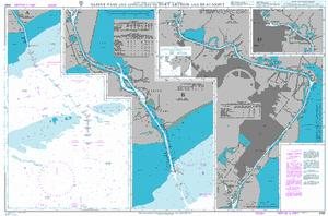 Sabine Pass and Approaches to Port Arthur and Beaumont