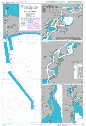 Calcasieu Pass and Approaches to Lake Charles