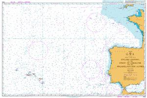 English Channel to the Strait of Gibraltar and the Arquip