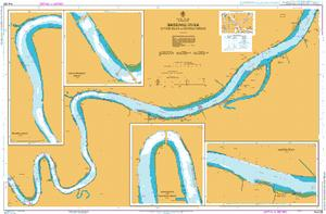 Brisbane River  Lytton Cutting to Victoria Bridge