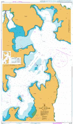 Port Jackson (Eastern sheet)  Inner Heads to Sydney Harbo