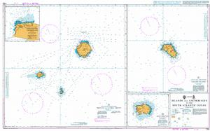 Islands and Anchorages in the South Atlantic Ocean