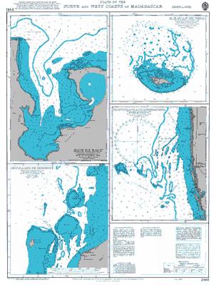 Plans on the North and West Coasts of Madagascar