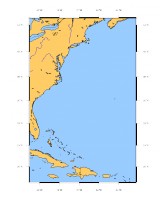 Côte Sud-Est de l'Amérique du Nord, Bahamas et Grandes Antilles